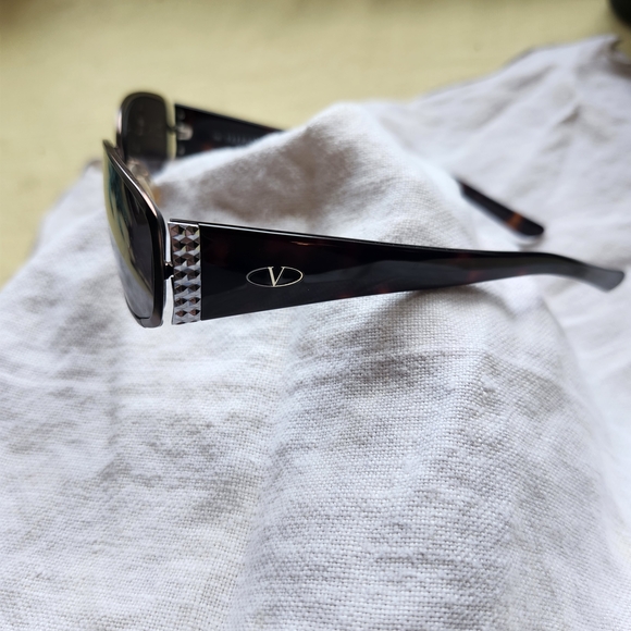 0Valentino Elegant Maroon glasses Frame Only main image 4